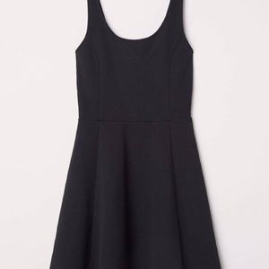 Black H&M Skater Dress